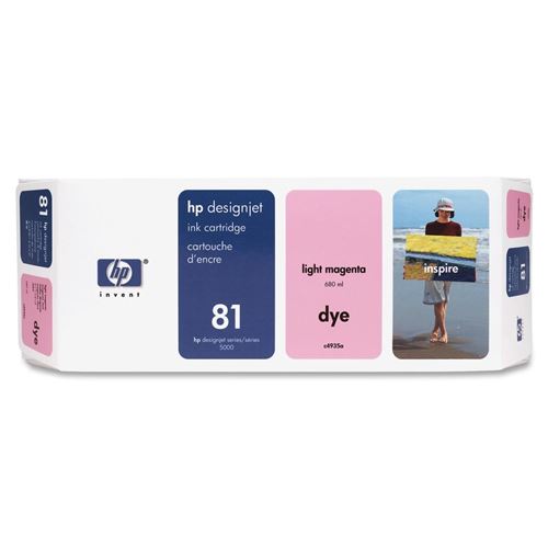 HP 81 - magenta clair - originale - cartouche d'encre