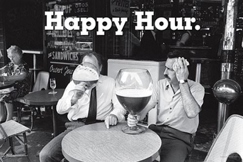 Happy Hour Poster 61 x 91.5cm