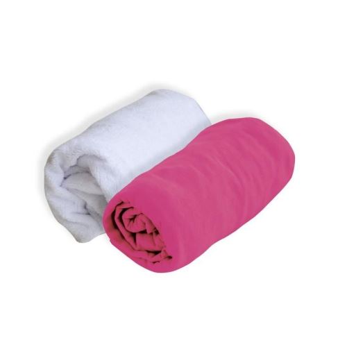 DOUX NID Lot 1 Alese + 1 Drap Housse - 60 X 120 Cm - Framboise