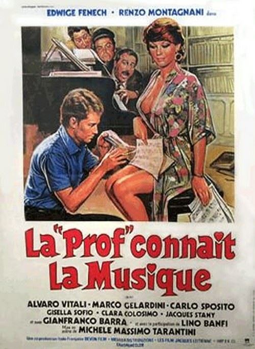 La prof connait la musique - 60x80 cm - AFFICHE / POSTER
