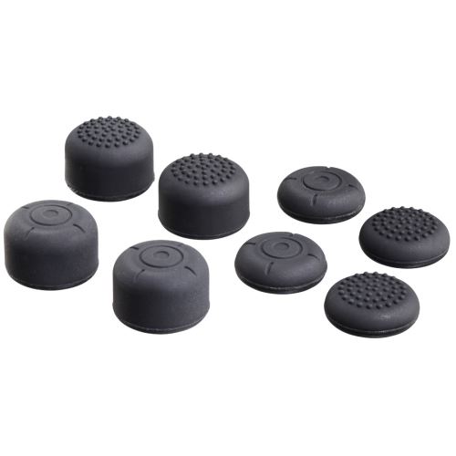 Lot de protections de joysticks 8 en 1pour Nintendo Switch, noires