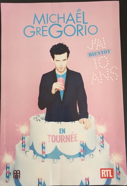 Michaël GREGORIO - 40x60 cm - AFFICHE / POSTER