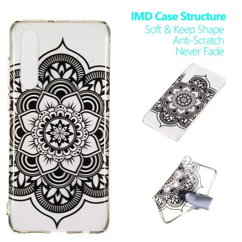 Coque en TPU impression de motifs motif floral pour votre Huawei P30