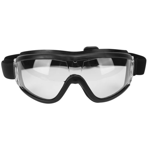 Lunettes de protection pour enfants Anti-transpiration et anti-buée Transparent - Noir