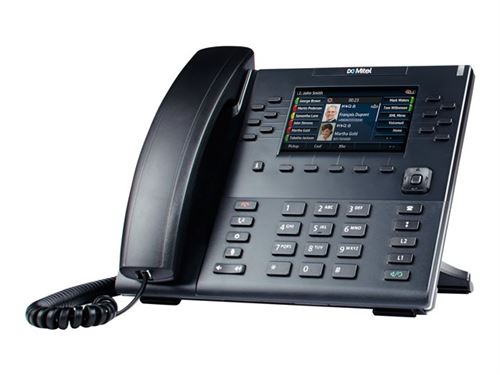 Mitel 6869 SIP Phone - Téléphone VoIP - (conférence) à trois capacité d appel - SIP, RTCP, RTP, SRTP - 24 lignes