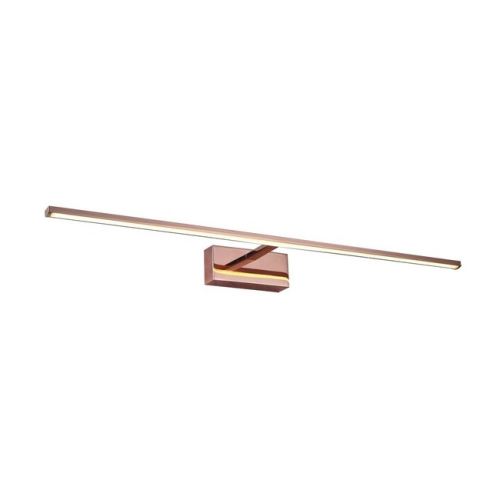 HOMEMANIA Lampe Murale Espada Applique - Cuivre en Métal, 61 x 5 x 12 cm, 1 x LED, 12W, 1260LM, 4200K Lumière Blanc Naturel