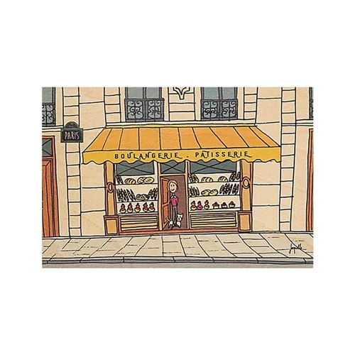 Carte en bois