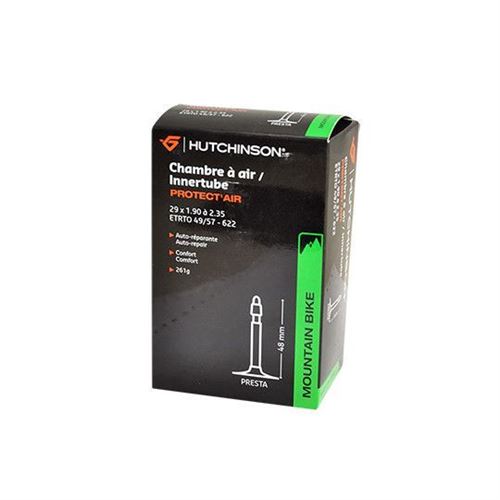 Chambre air vtt 29x1.90/2.35 vp hutchinson protect'air avec liquide anti-crevaison