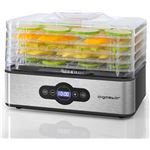 Aigostar Crispy - Déshydrateur alimentaire 0% BPA avec 5 plateaux. 240W. Déshydrate fruits, viande, légumes, et plus. Design exclusif.