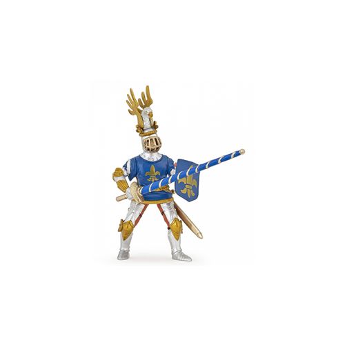 Papo Bleu 39788 Chevalier Fleur De Lys