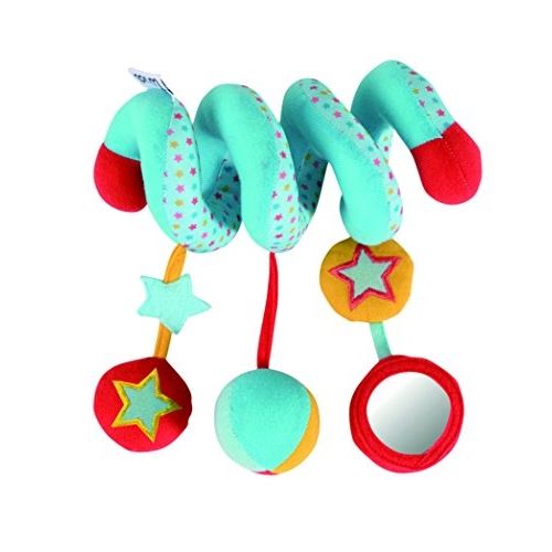 Tinéo 334013 bébé jouet spirale dactivité cirque bleu