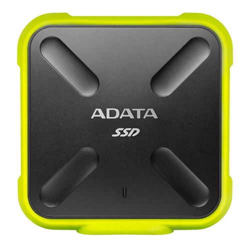 ADATA Durable SD700 - SSD - 1 TB - extern (draagbaar) - USB 3.1 Gen 1 - geel