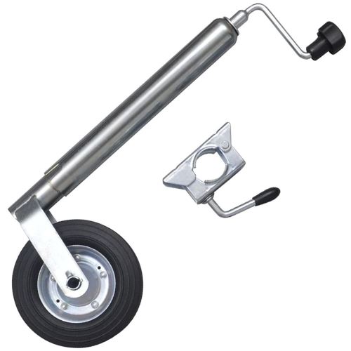 vidaXL 48 mm Roue jockey avec 1 collier
