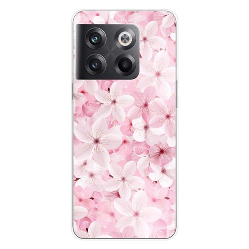 Coque en silicone imprimée compatible OnePlus 10T 5G Sakura