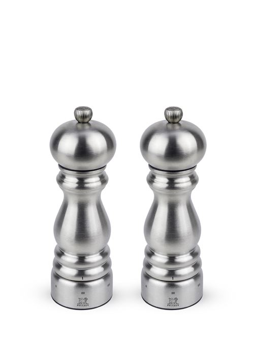 Peugeot Saveurs 2/32470 Paris Chef U'select Duo Poivre + Moulin À Sel, Gris