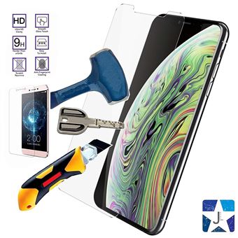 Coque IPhone XR Transparente + 2 Verres Trempés - Housse Silicone Gel TPU, Protection Anti-chocs Magnétique
