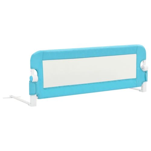 vidaXL Barrière de sécurité de lit enfant Bleu 120x42 cm Polyester