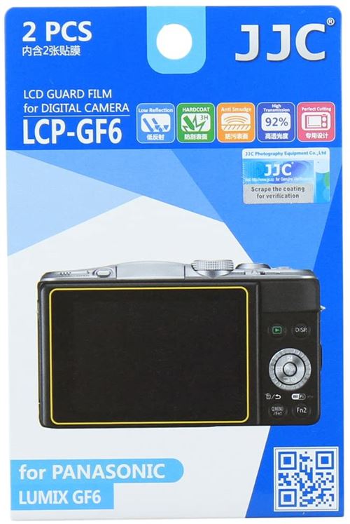 High transparency de 2 films de protection d'écran-pour panasonic-gF6