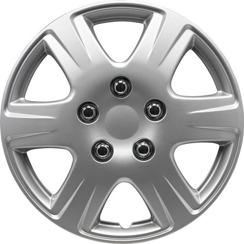 AutoStyle chapeaux de moyeu Louisiana 14 pouces ABS gunmetal lot de 4