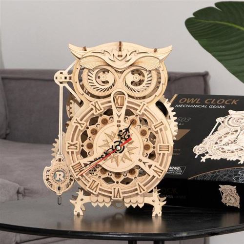 Nouveauté hibou zodiaque horloge 3D en trois dimensions Puzzle en bois jouet  créatif éducatif assemblée horloge vacances fête cadeau - Temu Switzerland
