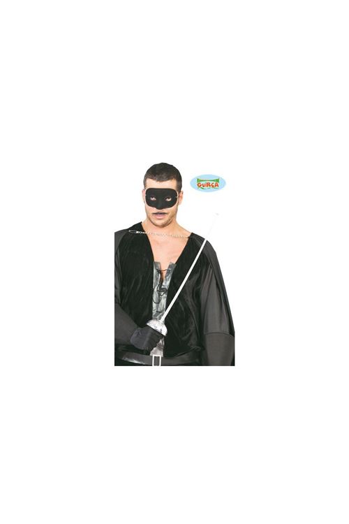 Fleuret argent 63 cm + loup