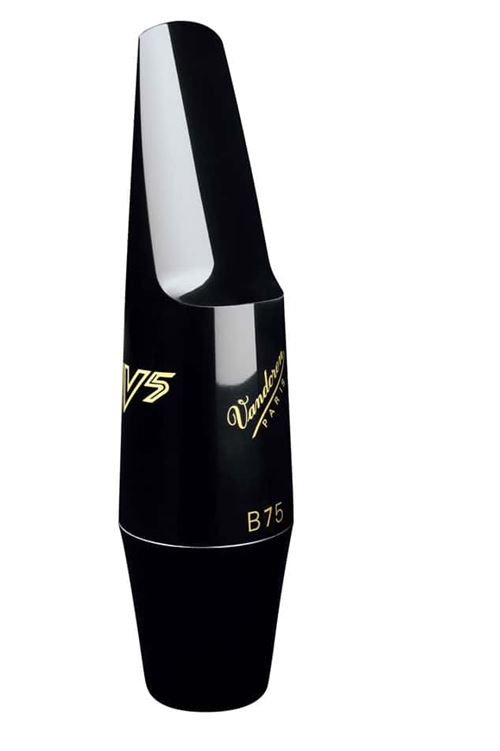 Bec ebonite de saxophone baryton vandoren v5 b75 - sm433