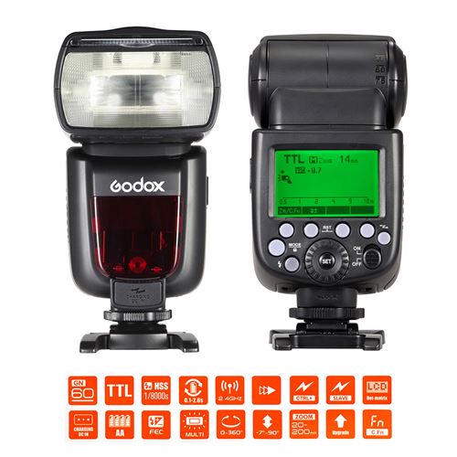 Non Communiqué Flash Godox Tt685s Ttl Gn60 2.4G Transmission Sans Fil Hss 1 / 8000S Pour Sony