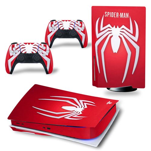 Non Communiqué Multicolore Autocollant Stickers De Protection Pour Console Sony Ps5 Edition Standard - (Tn-Ps5disk-6075) - Image 1