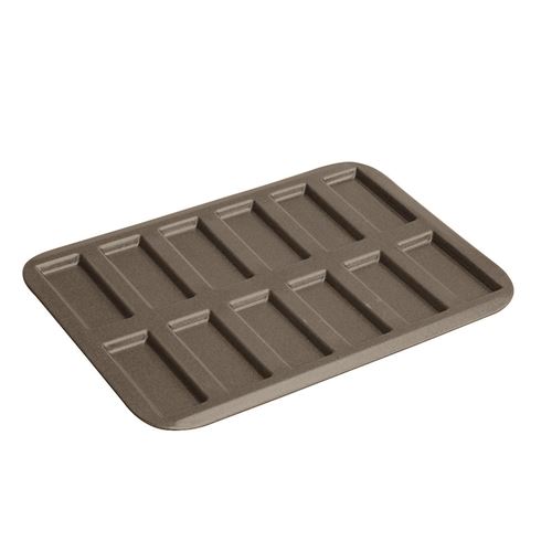 Plaque à mini financiers - Moule à patisserie - 12 parts