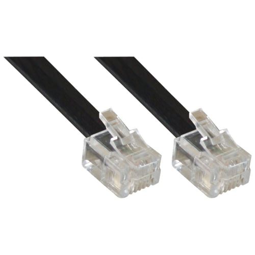 Câble modulaire RJ11, InLine®, mâle/mâle, 4 fils, 6P4C, 3m