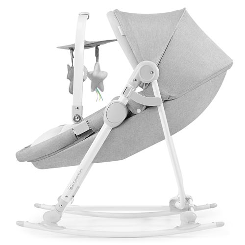 Kinderkraft Unimo Berceau 5 En 1 Balancelle Berceau Transat Siege Bebe Pliable Gris Balancelles Achat Prix Fnac