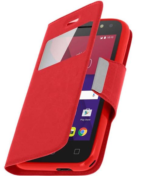 Coque étui housse ORANGE RISE 31 -Rouge