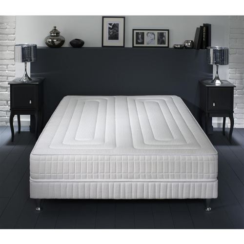 Matelas Simmons Alpes Ressorts Sensoft Couchage Elivéa 140x190