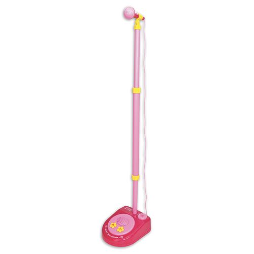 Bontempi Stage Microphone avec effets sonores rose