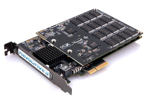 OCZ SSD RevoDrive 3 RVD3X2-FHPX4-480G Disque flash interne PCI Express 480 Go