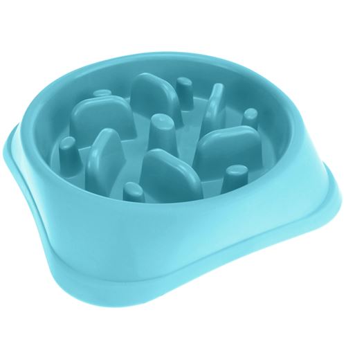 Comparer les prix de Gamelle d'alimentation lente. Bol d'animaux de compagnie diététiques anti-glouton