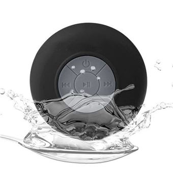 Enceinte Bluetooth Waterproof Kit Mains Libres Iphone Smartphone Tablette Noir YONIS - 1