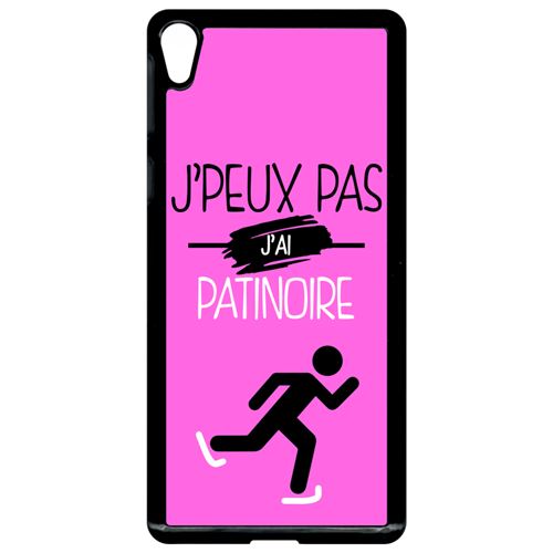 Coque sony xperia e5 j peux pas j ai patinoire 6