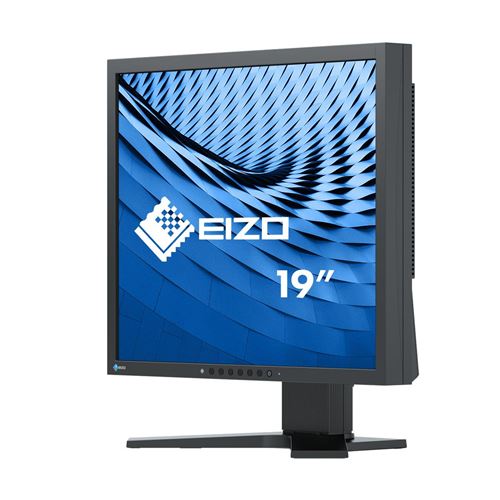 Eizo Noir Flexscan S1934h - Écran Led - 19" - 1280 X 1024 - Ips - 250 Cd/M² - 1000:1 - 14 Ms - Dvi-D, Vga, Displayport - Haut-Parleurs - Image 1