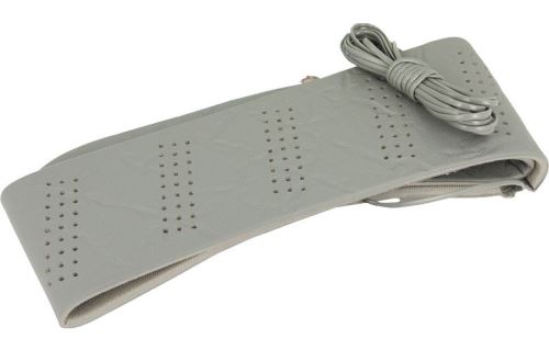 AutoStyle housse de direction avec dentelle universelle en similicuir gris 3-5 cm