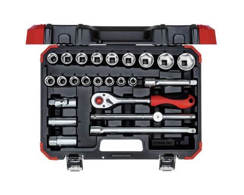 Gedore RED R69003024 3300055 Jeu de cl&eacute;s &agrave; douille 24 pi&egrave;ces
