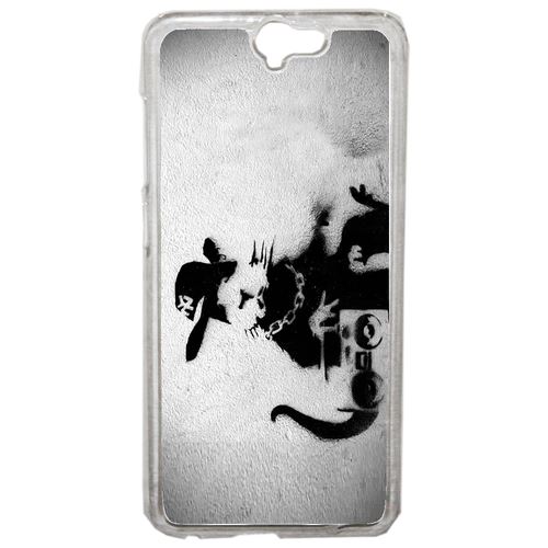 Coque Kangourou Hip Hop Compatible One A9 Transparent
