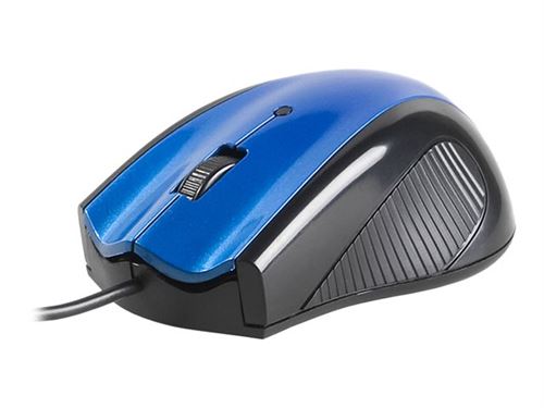 Tracer Dazzer - Souris - optique - 3 boutons - filaire - USB - bleu