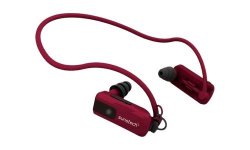 Sunstech TRITON - Lecteur numérique serre-tête - 4 Go - rouge