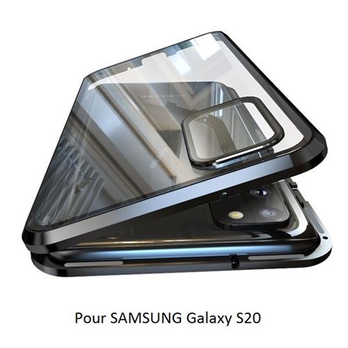 فيلم الخاتم Coque Verre Trempe pour SAMSUNG Galaxy S20 Magnetique Transparente ...