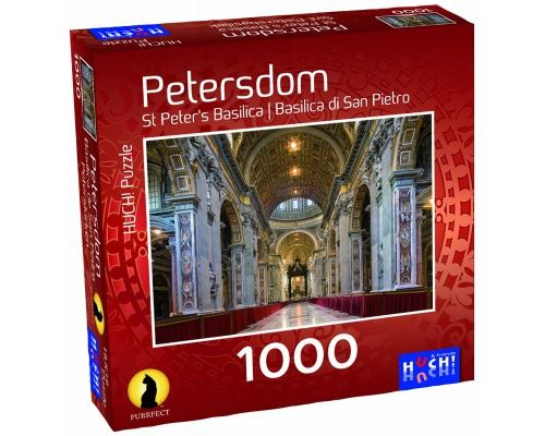 Puzzle 1000 Pièces : Basilique Saint-Pierre, HUCH and friends