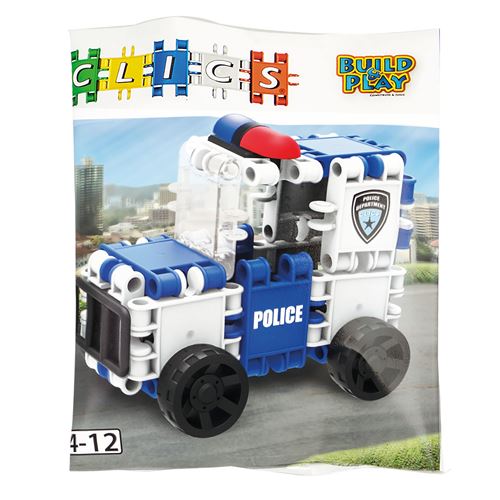 Clics Build & Play - Voiture de police