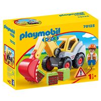 Pièce Playmobil : Bras Et Godet Pour Tractopelle Véhicule Chantier - Occasion