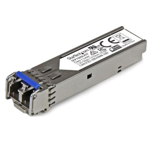 startech 1000base-lx sfpmsa compliant 1g sfp sm lc 10 km (6.2 mi) noir