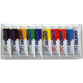 Gouache extra fine GIOTTO 10ml x 10 tubes